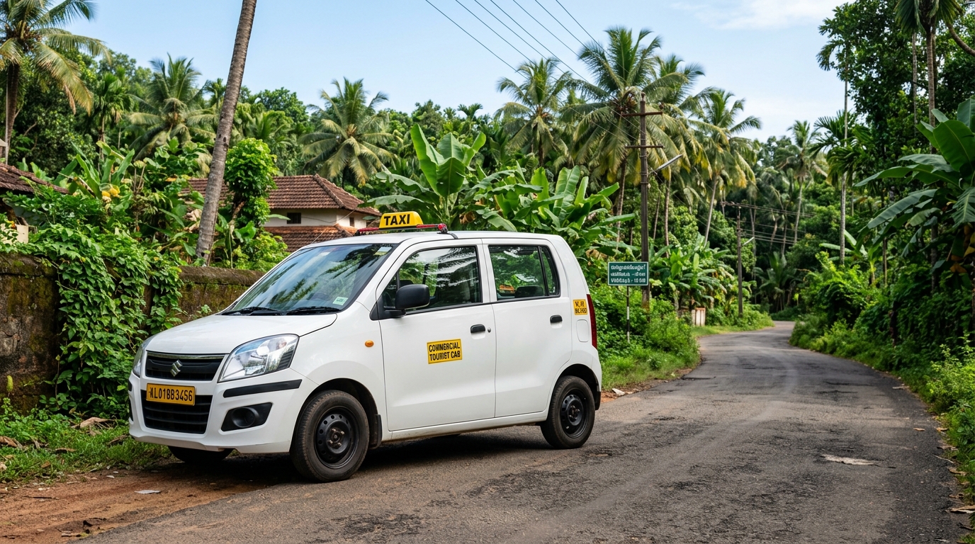 Maruti Suzuki WagonR arranged by San Travels for Kochi and Sabarimala travel